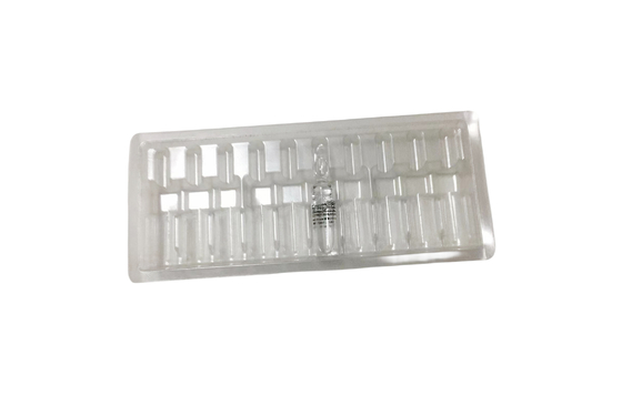Medizin 20 ml 6 Wassernadel PVC Kunststoff Blister Box Halter Kartenhalter Box Halter