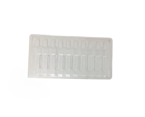 Injektionspulver orale Flüssigkeit transparente Plastikblasenbehälter Ampulle Flasche Wassernadel 1ml 10pcs