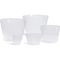 Boden Boughpot pp.-Tulpen-25cm Dia White Plastic Nursery Pot 8L