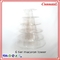 Französischer 6 Reihe Macaron-Turm-Stand ringsum klaren Plastikstand des kleinen Kuchens