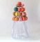 Reihe Macaron-Turm-Ausstellungsstand Soem-Maschinenhälften-4 für Kuchen-Dekoration