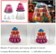 4 Reihe Macaron-Turm-Nachtisch-Nahrungsmittelausstellungsstand für die Kuchen-Geschäfts-Bonbons, die Kasten verpacken