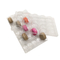 PVC/PET transparente 25-teilige Macaron-Schale Blister-Macaron-Verpackungsbox/Schale Vakuumform-Macaron-Verpackungsschale