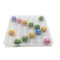 Transparente Macaron-Verpackung Blister 6 x 10 Anordnung 60 Zellen Macaron-Verpackungsschale,
