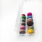 6 Satz kundenspezifischer Macaron-freier Raum Tray Recyclable Plastic Chocolate Tray