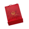 Geschenkbox-rote steife LuxusPapiertüte, die kundenspezifischen Logo For Tea Chocolate verpackt