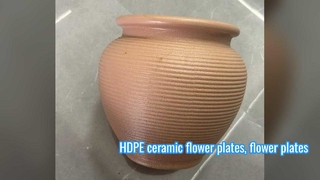 HDPE-Keramik-Blumenteller, Vintage-Blumenteller, Kunststoff-Blumenteller zu verkaufen