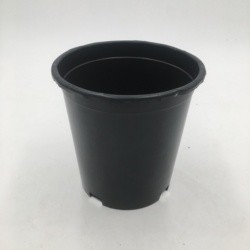 Kundengerechter schwarzer Plastikblumen-Topf-Gallonen-Topf im Freien hohes Quanlity
