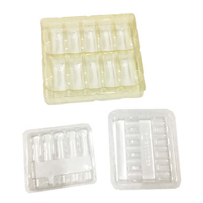 Transparentes PS Ampulleregal 1ml X 5 Ampullen Kunststoff-Blisterverpackung
