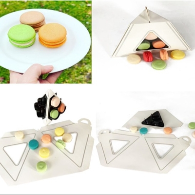 Macaron 9 Karton Verpackungskiste Macaron Karton Verpackungsmaterial