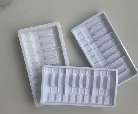 1ml 10-Piece Plastic Ampoule Tray for Pharmaceutical Packaging