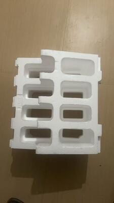 Großformatige stoßdämpfende EPS-Verpackung für zerbrechliche Gegenstände mit anpassbarer EPP-Schaumstoff-Schutzverpackung