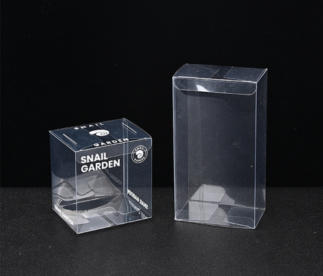PVC-transparente Verpackungskiste, PET/PP-Plastikfarbe umweltfreundliche transparente Kunststoffkiste, klappbare, verschmierte und abnutzungsbeständige Kratzerkiste