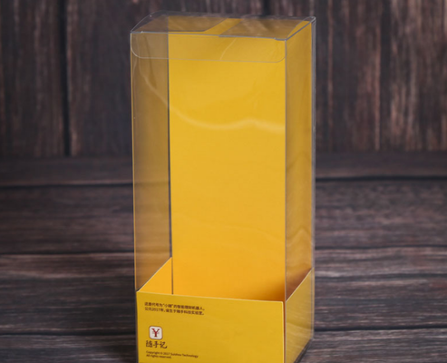 Verpackungsbox - hochwertige transparente Lebensmittelbox aus PET, matte PP-Box, Großhandel, universell, anpassbar