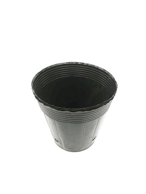 Besondere Größe Schwarz PVC PS Kunststoff Weichblumenpflanztopf