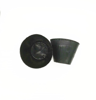 Besondere Größe Schwarz PVC PS Kunststoff Weichblumenpflanztopf