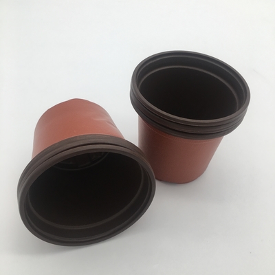 Multifunktionale schwarze Pflanzenformen Weicher Blumenkrug Netzkrug Hochwertig