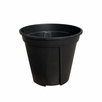 Großhandel 2.5L Schwarzer Garten Kunststoff Kindergarten Gallonen Topf Dicke Gallonen Bonsai Beschneidung aus PP / HDPE