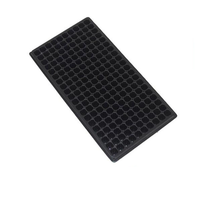 Pflanzenpflanzende Trays Saatgutpflanzende Trays 50,72,128,200,288 Zellen HIPS Kunststoff Gartenbau Samenkeimen Schacht mit großem Preis