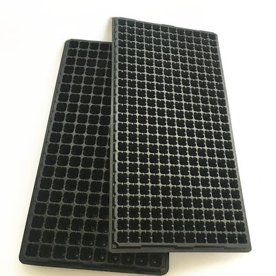 Pflanzenpflanzende Trays Saatgutpflanzende Trays 50,72,128,200,288 Zellen HIPS Kunststoff Gartenbau Samenkeimen Schacht mit großem Preis