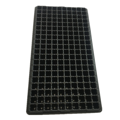 Pflanzenpflanzende Trays Saatgutpflanzende Trays 50,72,128,200,288 Zellen HIPS Kunststoff Gartenbau Samenkeimen Schacht mit großem Preis