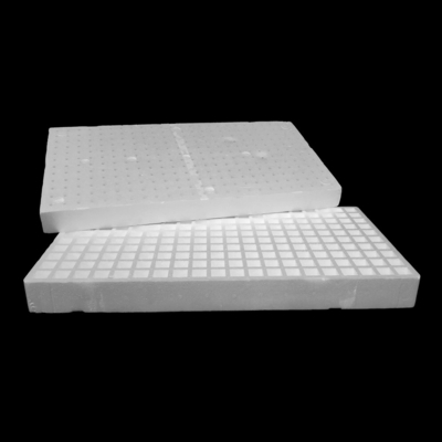 High Density Floating Seedling Tray Weißes Saatgut Tray EPS EPP EPE 21,32,50,72,105,128200 Zellen