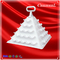 Minute-Pyramide für macarons 60pcs 4/5/6/7 Reihe Macaron-Pyramiden-Turm