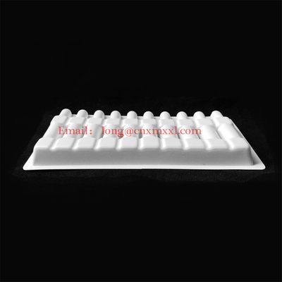 Hochwertige Kunststoffampullen 1ml 2ml 5ml 10ml Kunststoff klare Blister Verpackung Durchstechflaschen Blister Tray Box