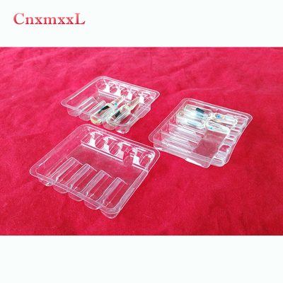 ISO-Zertifikat Durchstechflasche Ampulle-Trays Kunststoff-Tray für 2 ml 3 ml 5 ml 10 ml