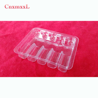 ISO-Zertifikat Durchstechflasche Ampulle-Trays Kunststoff-Tray für 2 ml 3 ml 5 ml 10 ml