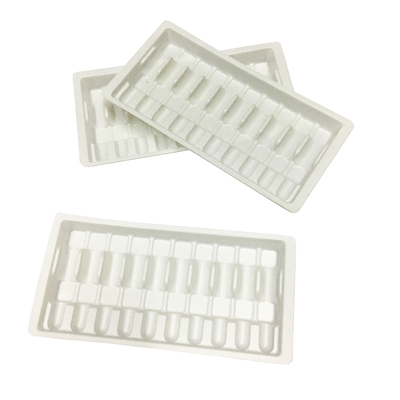 Weißes Plastik Ampullefach Verpackung 10 ml Glasflaschenfach Plastik Ampullefach