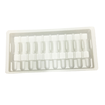 Weißes Plastik Ampullefach Verpackung 10 ml Glasflaschenfach Plastik Ampullefach