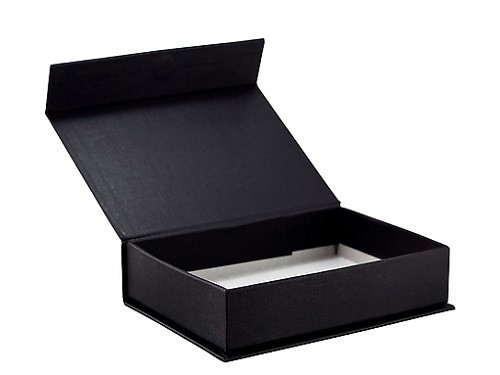 Quadratische Lange Magnetgeschenkbox aus Papier