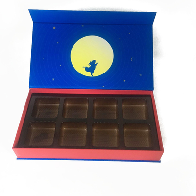 Exquisite Karton-Papier-Geschenk-Box Verpackung mit Plastik-Einsatz-Tray