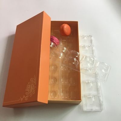 PET blister macaron box odor‑free pastry box  anti‑crush pastry box dust‑proof dessert container prevent macaron damage