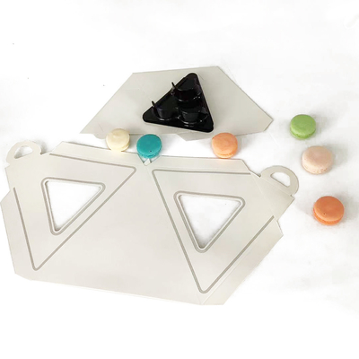 Papier Macaron Verpackung Turm halten 9 Stück 2 Schichten Macaron Turm