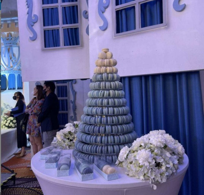 Macaron Tower Display 6 Stockwerke 10 Stockwerke 13 Stockwerke 9 Stockwerke Quadrat 10 Stockwerke Macaron Display Regal