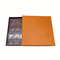 Luxusschokolade, die orange PC des Kraftpapier-Kasten-25 mit Plastikinnerem verpackt