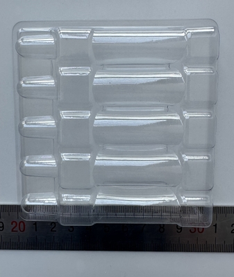 PET-Fragile Goods Verpackungsplatte Glasflasche Festverpackungsplatte Wasser Injektion 1ml 2ml 5ml 10ml 5 Pack