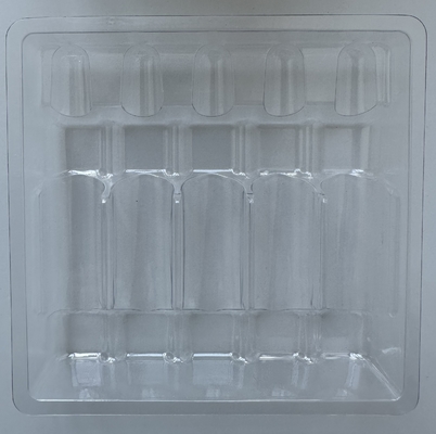 PET-Fragile Goods Verpackungsplatte Glasflasche Festverpackungsplatte Wasser Injektion 1ml 2ml 5ml 10ml 5 Pack