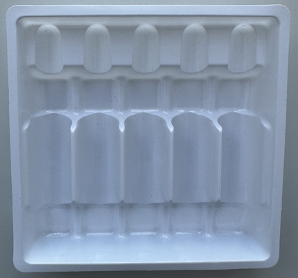 1ml 2ml 5ml 10ml 5-pack ampulle-tray PET-Vakuum-tray Anpassung