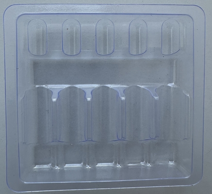 1ml 2ml 5ml 10ml 5-pack ampulle-tray PET-Vakuum-tray Anpassung