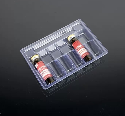 10 ml Ampulle für orale Flüssigkeit PET Transparentes Vakuumfach, Packung 5, Packung 10, Packung 12