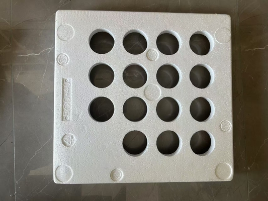 Verpackung aus EPS geformtem Schaumstoff Verpackung elektronischer Produkte Verpackung aus Schaumstoff Weißkarton gekissen Bruchsicher