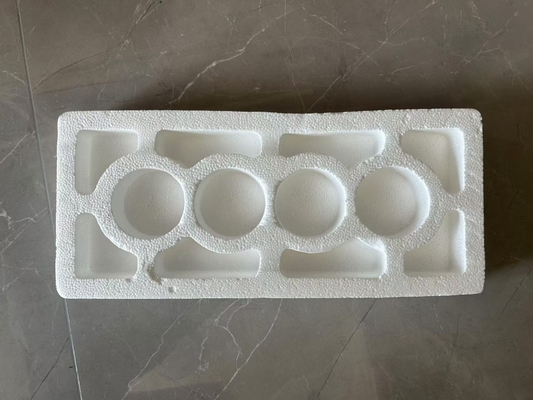 Verpackung aus EPS geformtem Schaumstoff Verpackung elektronischer Produkte Verpackung aus Schaumstoff Weißkarton gekissen Bruchsicher