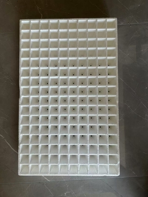 Schaumpflanzendeckel Pflanzendeckel Pflanzendeckel hydroponisches Deckel Weißschäumendeckel Pfefferpflanzendeckel Großhandel schwimmende Schaumplatte Wasserpflanzendeckel Verdicktes Obst und Gemüse Pfeffer