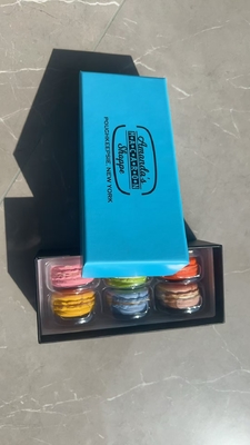 Macaron-Verpackung 6 Macaron-Verpackung Geschenkverpackung 6 Macaron-Geschenkverpackung Boutique-Box Macaron-Verpackung Dessertverpackung