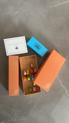 Anpassungsfähige 24 Macaron Geschenkbox Verpackung Boutique für Desserts