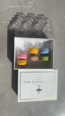 12 Macaron Geschenkbox Verpackung Boutique Karton Dessert Verpackung individuell