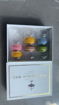 12 Macaron Geschenkbox Verpackung Boutique Karton Dessert Verpackung individuell